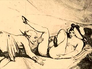 Vintage erotic drawings bring back steamy old-school vibes in unique style