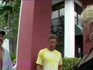 Feeling the passion in this mature threesome with milfs