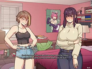 Big Boobs Futa and Sexy Bestie in Wild Hentai Action