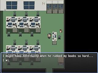 Old Man Grabs Neighbor's Huge Ass In Unfaithful Wife Hentai Game Part 3!