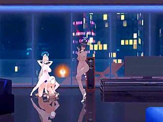 hey, what’s up with Asuna and Karin in MMD?