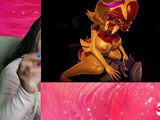 치쿠 플레이어 쫓는 FNAF 헨타이 게임 파트 3