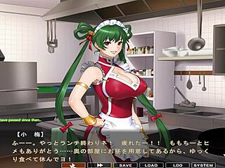 i'm playing maid-san to boin game with rin scene 4 part 2 english