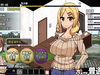 Coquettish ghost teases in new hentai game version 3