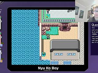 室内泳池意外变得热辣，在宝可梦同人本子第6部分？