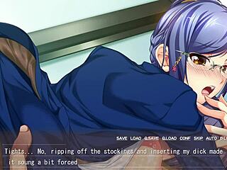 Housewife milf bent over for doggystyle creampie in Mesumama 2.