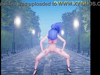 فتاة أنمي حلوة ترقص مغرية قبل نيك قوي - الجزء 3