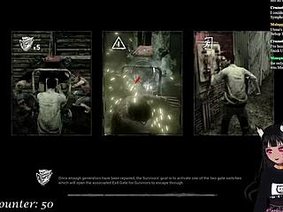 Vtuber Lewdneko tvrdo vylúpená po zadku