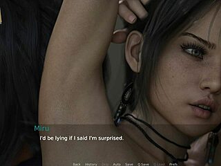 Где всё началось 14: аниме хентай игра с жаркими сценами страсти