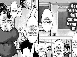 in the academy, busty students explore hentai fantasies with huge breasts