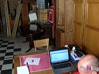 Shy redhead teen teases and rides hard during her steamy USA casting.