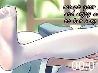 Yo, try this anime feet joi with Hu Tao femdom edging!