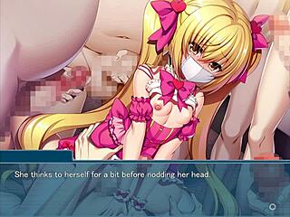 why is the queen of the otaku getting fingered and banged in this group hentai scene?