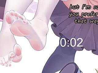 Yo, try this anime feet joi with Hu Tao femdom edging!