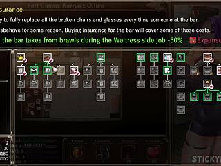 karryn's prison: white guard tries bbc and gets fucked hard in this hentai game part 3