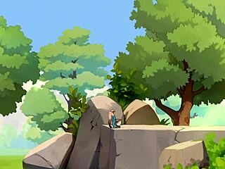 Horny Nature Young 18+ Female Orc Face-Sitting Lucky Boy