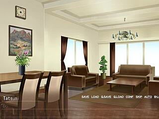 Housewife milf bent over for doggystyle creampie in Mesumama 2.