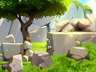 Horny Nature Young 18+ Female Orc Face-Sitting Lucky Boy