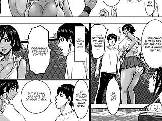 in the academy, busty students explore hentai fantasies with huge breasts