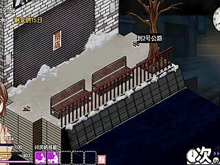 Coquettish ghost teases in new hentai game version 3