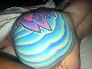 Olivia Gardens Rides Black Dick Slow in Wild Garden Scene.