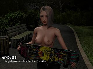 ripples 16 with curvy outfit in game.