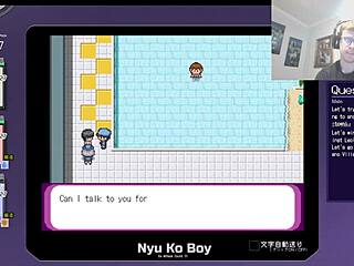 Accidents turn steamy at the indoor pool in Pokemon parody hentai part 6?