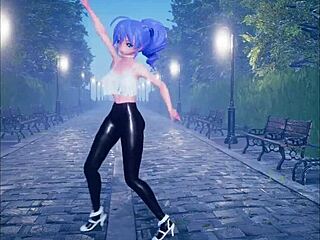 Cute Anime Girl Dances Seductively Before Getting Fucked Hard - Part 3