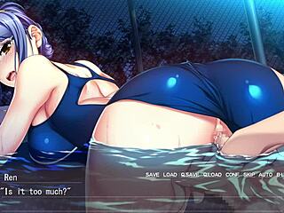 Housewife milf bent over for doggystyle creampie in Mesumama 2.