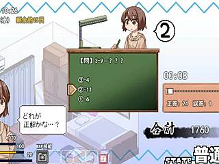 Coquettish ghost teases in new hentai game version 3