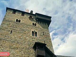 I watch jeny smith strip naked in public