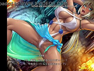 Overwhelming passion surges in Taimanin RPGX scene 73 English subbed