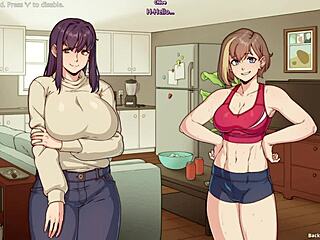 hey amy, showering with your special futanari roommate feels wild, huh?