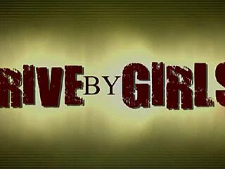 Hey, wanna stick it through the car window? Krystal Swift's big tits are waiting for anyone to pound!