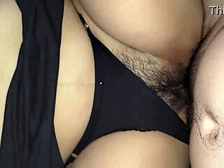 my latina neighbor surprises me by wanting her ass filled after thong removal