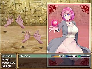 um cliente tarado gosta de pegar nos peitos da garçonete - philana and the elixir of life - parte 2