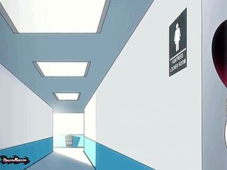 workout ruby gets creampied in the showers!