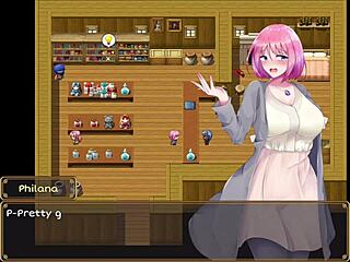 um cliente tarado gosta de pegar nos peitos da garçonete - philana and the elixir of life - parte 2