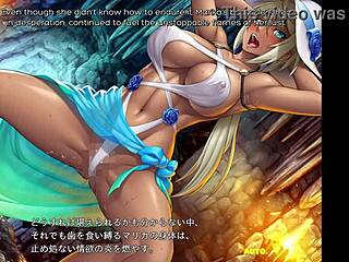 Overwhelming passion surges in Taimanin RPGX scene 73 English subbed