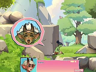 Horny Nature Young 18+ Female Orc Face-Sitting Lucky Boy