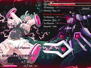 Lumina the brave faces monsters.