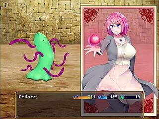 um cliente tarado gosta de pegar nos peitos da garçonete - philana and the elixir of life - parte 2