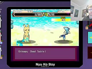 Accidents turn steamy at the indoor pool in Pokemon parody hentai part 6?