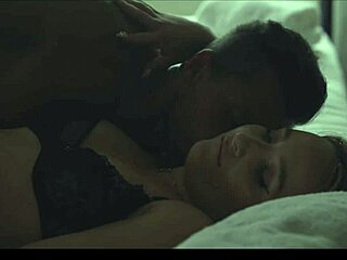 french blonde babe rides hard at swinger luxury party