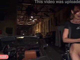 I watch jeny smith strip naked in public