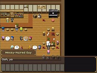 um cliente tarado gosta de pegar nos peitos da garçonete - philana and the elixir of life - parte 2