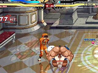 Brian Battles Izanami in Hentai Cumshot Action