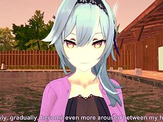 Eula On The Pool Genshin Impact Part 1