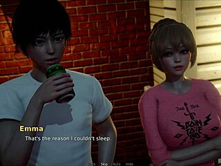 my bully turned lover shows off big blonde tits in wild scene