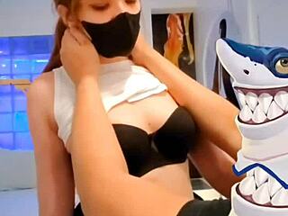 Olga Aoki Slaps And Deepthroats In Intense Session